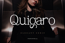 Quigaro – Elegant Serif Typeface