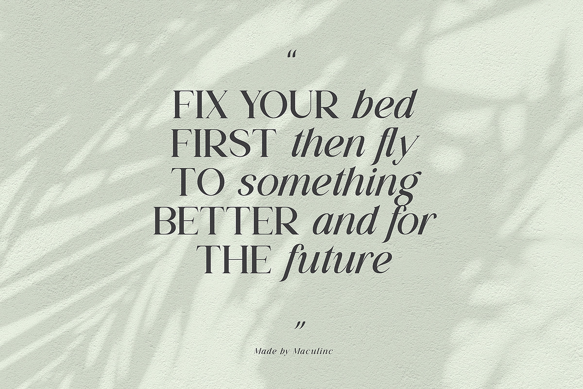Lessa - Serif Font (10 Fonts), a Serif Font by Maculinc Type (Photo 12 of 18)