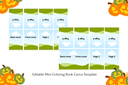 Mini Coloring Book Canva Template, a Print Template by Print Haven Mochi Vintage (Thumbnail 2 of 8)