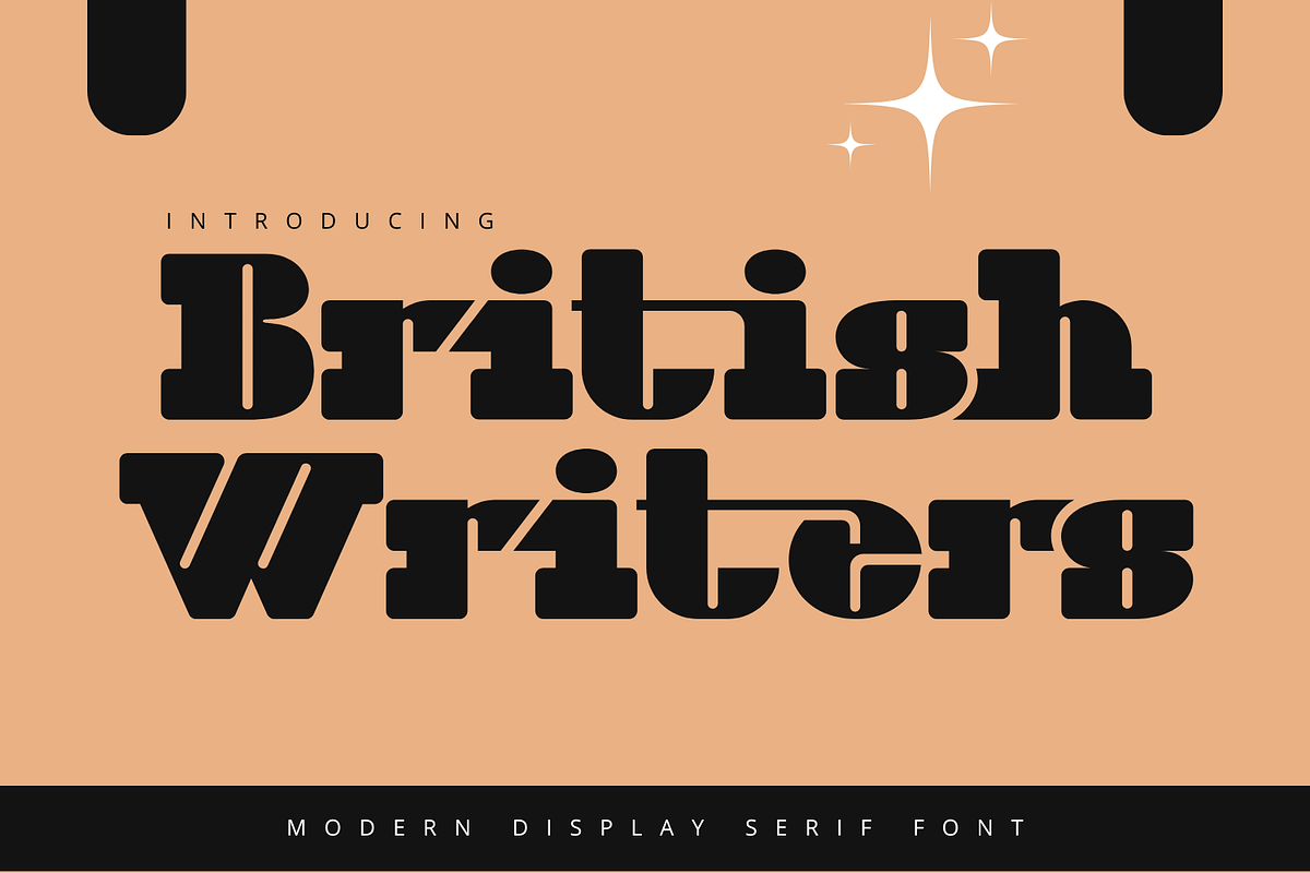 British Writers Font, a Slab Serif Font by 177Studio (Photo 1 of 8)