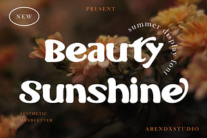 Beauty Sunshine - Summer Display