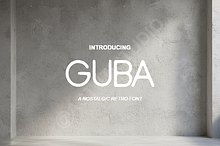 Guba - Elegant Modern Serif Typeface