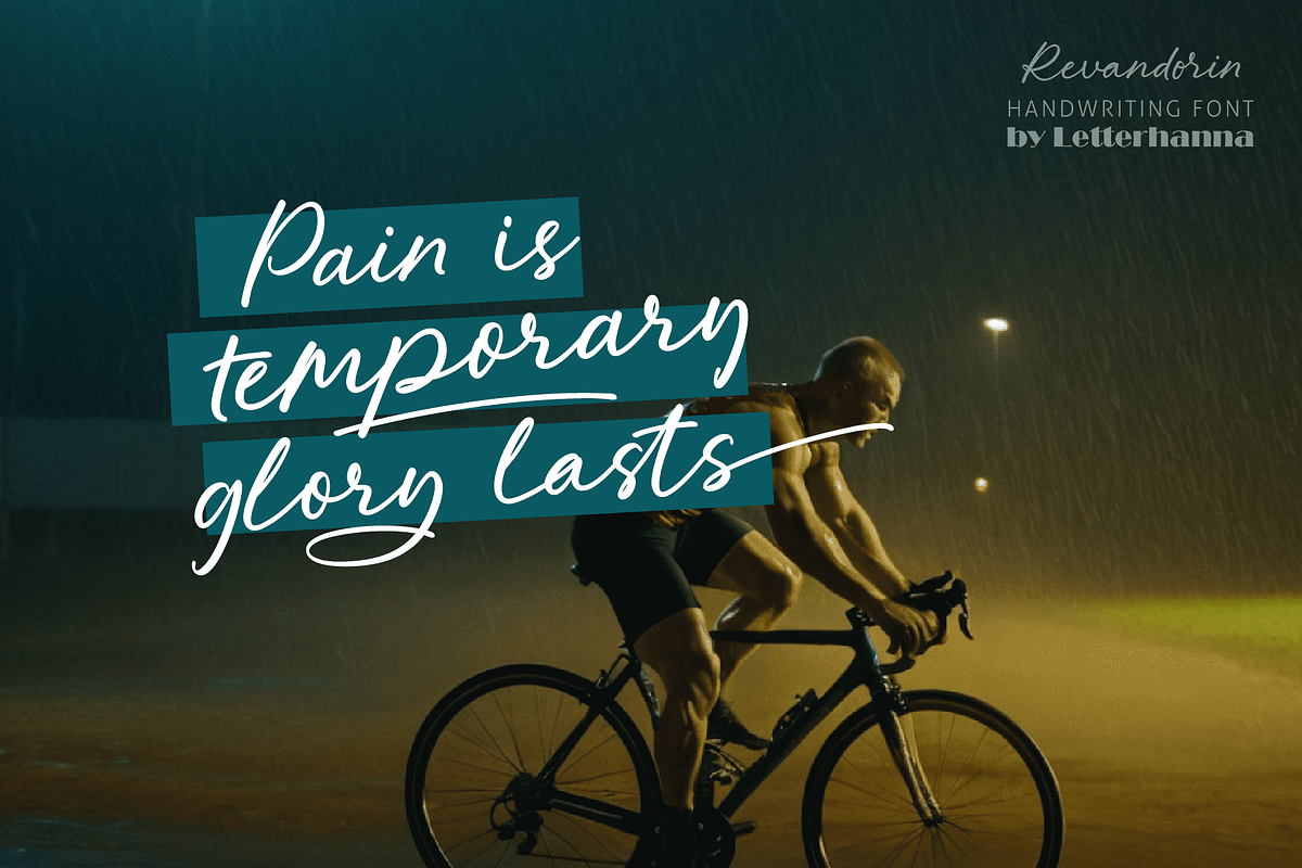 Revandorin Font, a Script Font by Letterhanna Studio (Photo 3 of 13)