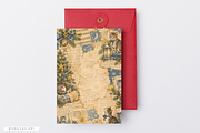 Cats Christmas Junk Journal Pages, a Background Graphic by Markicha Art (Thumbnail 5 of 5)