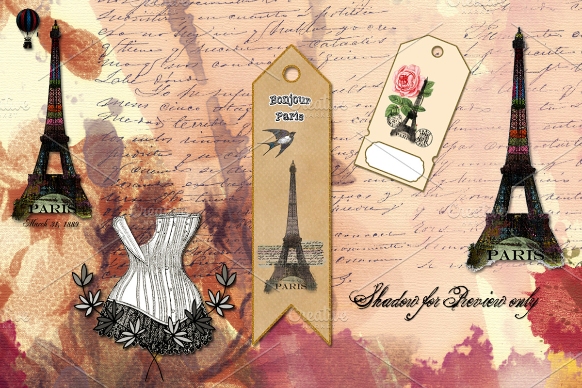 A Touch of Vintage, an Illustration by MDD Designs (Photo 2 of 5)