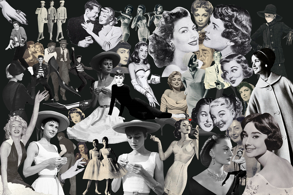 300+ Old Hollywood Collage Creator, an Object Graphic by Lilithcollageart (Photo 4 of 6)