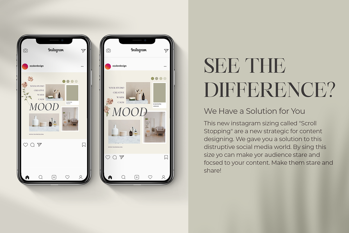 Instagram for Coach Botanical, a Social Media Template by Analogi Studio (Photo 4 of 30)