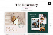 The Rosemary social media template, a Social Media Template by Chanut is industries (Thumbnail 4 of 8)