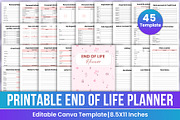 Printable End of Life Planner Canva, a Stationery Template by Mustafiz (Thumbnail 1 of 7)