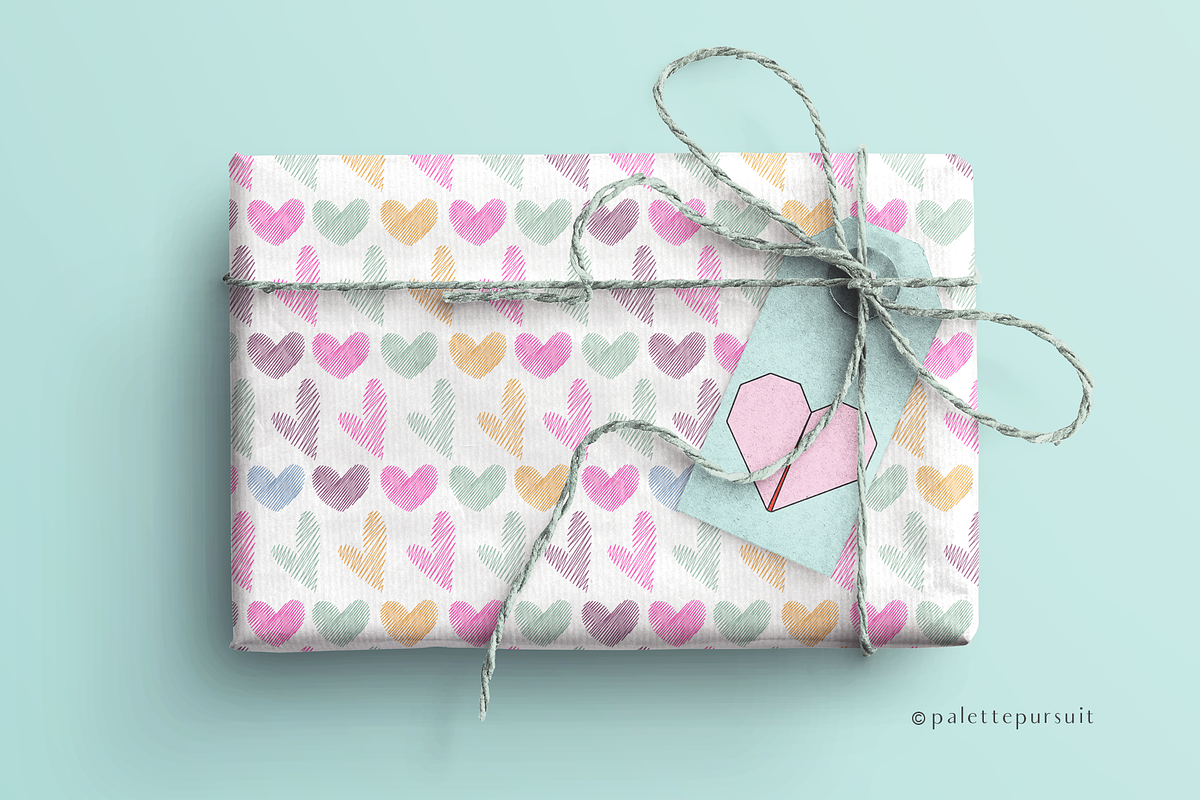 Vector Valentine clipart, patterns, a Pattern Graphic by Palette Pursuit (Photo 3 of 8)