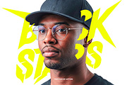 The Black Stars Photoshop Action, an Action Add-On by iHemalaya (Thumbnail 1 of 5)