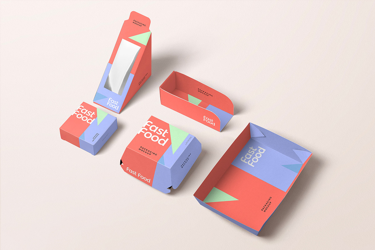 Fast Food Mockup, a Product Mockup by MockupCraft (Photo 3 of 4)