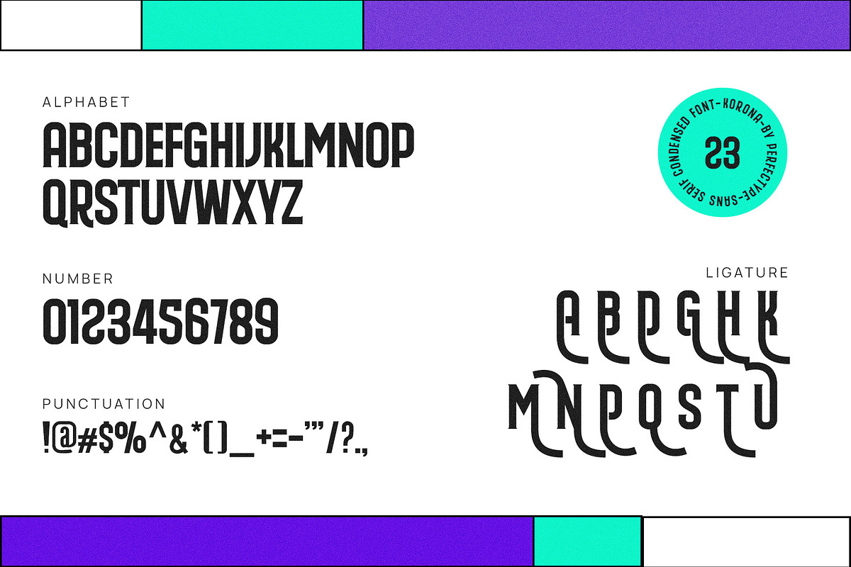 Korona Modern Sans Serif Font, a Sans Serif Font by Perfectype (Photo 9 of 10)