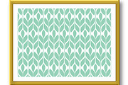 Flower geometric pattern. Seamless, a Decorative Illustration by RODINA (Thumbnail 2 of 3)