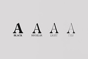 Zack Serif 4 Font Family Pack, a Serif Font by Creativetacos (Thumbnail 5 of 5)