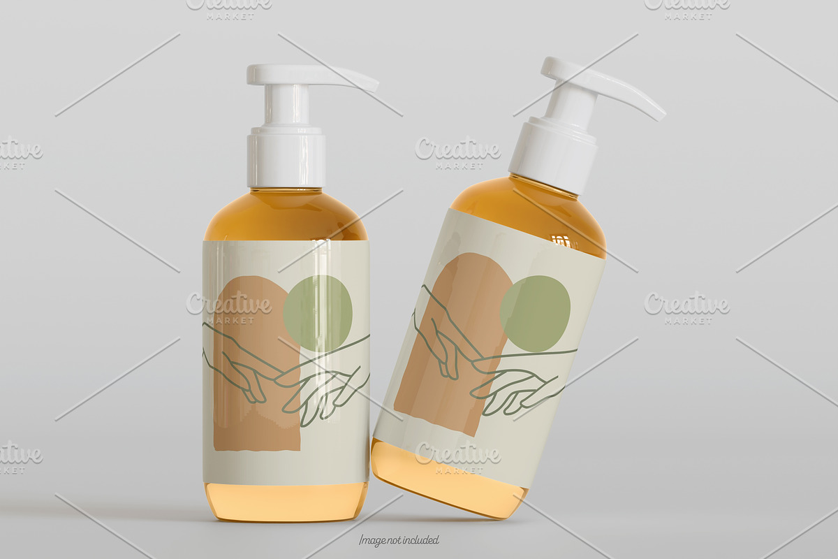Bottle pump mockup bundles, a Cups & Container Mockup by Ambo Ampeng (Photo 8 of 22)