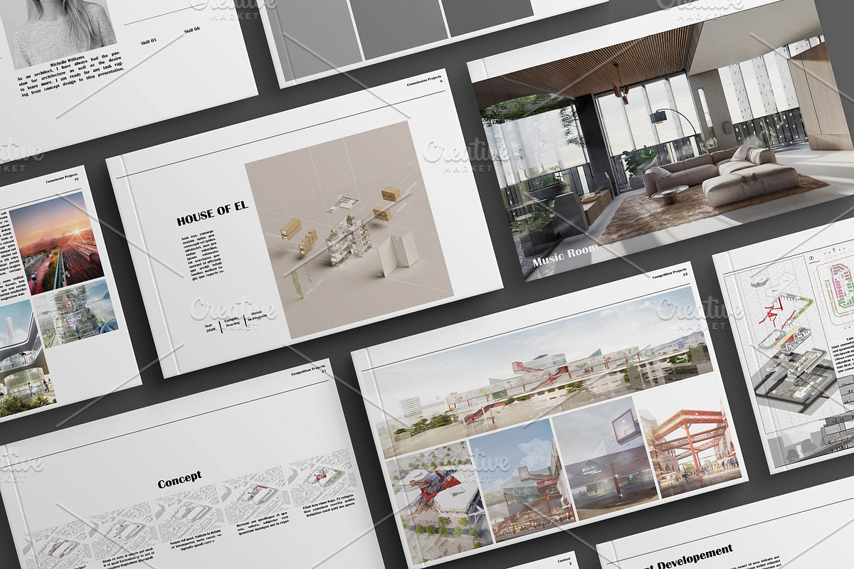 Architecture Portfolio Template V3, a Presentation Template by Arkishop (Photo 9 of 10)