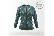 Duck Feathers Seamless Pattern Steel, a Pattern Graphic by Tatra Cottage Designs (Thumbnail 3 of 4)