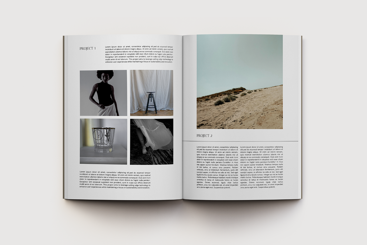 CANVA Minimal Modern Magazine, a Magazine Template by Uyava Space (Photo 10 of 12)
