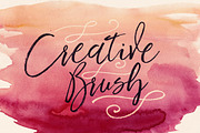 Harmony King - Brush Font, a Script Font by Cruzine (Thumbnail 2 of 8)