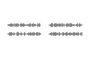 Podcast sound wave patterns with, an Illustration by YuliiaOsadcha