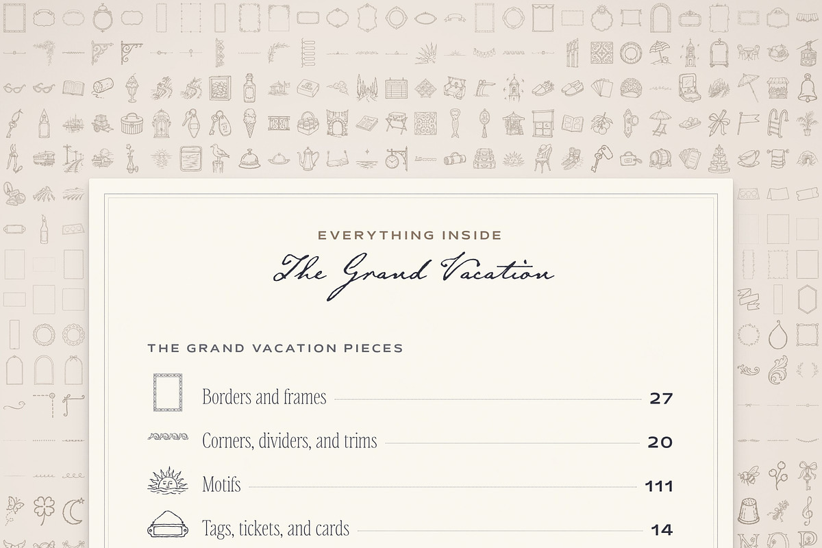 Vacation Invitation Creator Bundle, an Object Graphic by The October Creative (Photo 10 of 18)