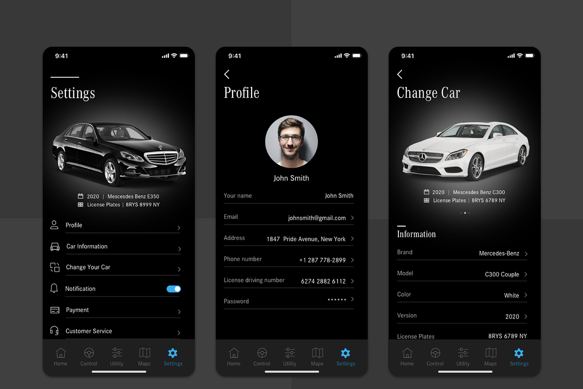 Mex Smart Car Design App, an App Template by Capi Product (Photo 5 of 15)