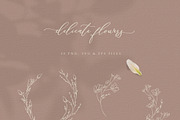 Line Drawing Botanical Wreaths, an Illustration by Olya Creative (Thumbnail 4 of 4)