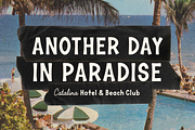 Beach Club, a Sans Serif Font by Bruised Goods (Thumbnail 4 of 7)