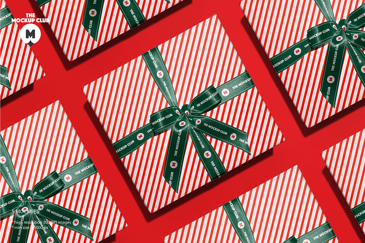 GIFT BOX MOCKUPS, a Product Mockup by MCKP*ME (Photo 1 of 8)