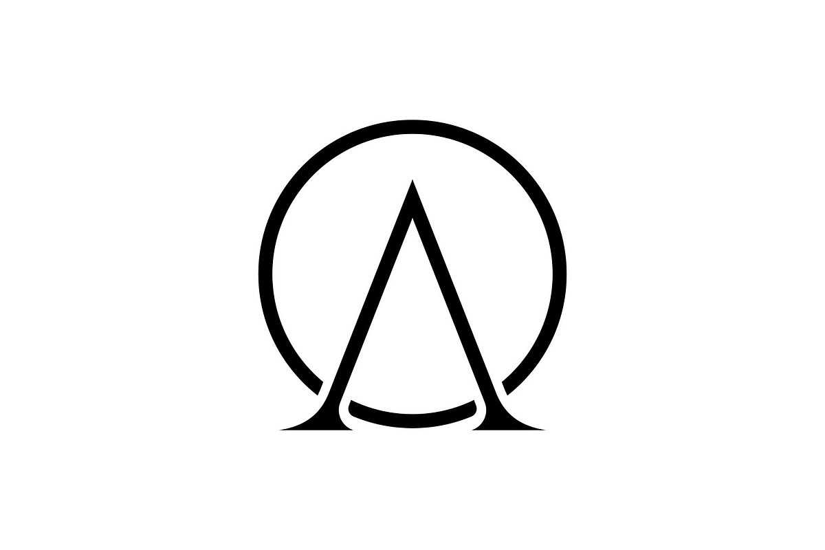 Letter A Circle Ring Logo, a Branding & Logo Template by Buqancreative (Photo 1 of 2)
