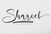 Shareef - Script Font, a Script Font by Olivetype (Thumbnail 1 of 5)
