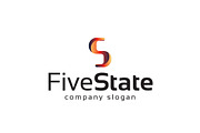 Five State Logo, a Branding & Logo Template by EmilGuseinov (Thumbnail 2 of 2)