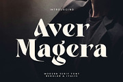 Aver Magera Luxury Font, a Serif Font by Randi Irvan | Rvandtype (Thumbnail 1 of 12)
