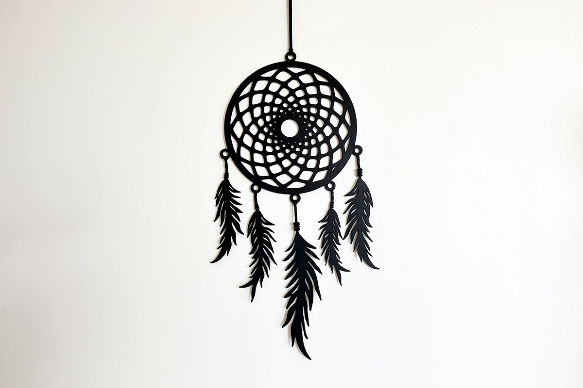 Scandinavian Unique Dreamcatcher, an Illustration by Amazin_art (Photo 17 of 26)