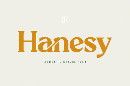Hanesy - Modern Serif Font, a Serif Font by Ivan Rosenberg