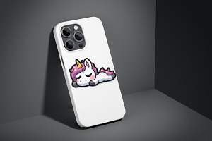 Unicorn Lying Down Clipart