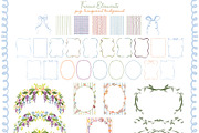 Watercolor Villa Wedding Clipart Set, an Object Illustration by LenArt (Thumbnail 8 of 14)