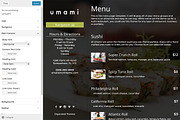 Umami - Restaurant WordPress Theme, a WordPress Template by Organized Themes (Thumbnail 5 of 5)