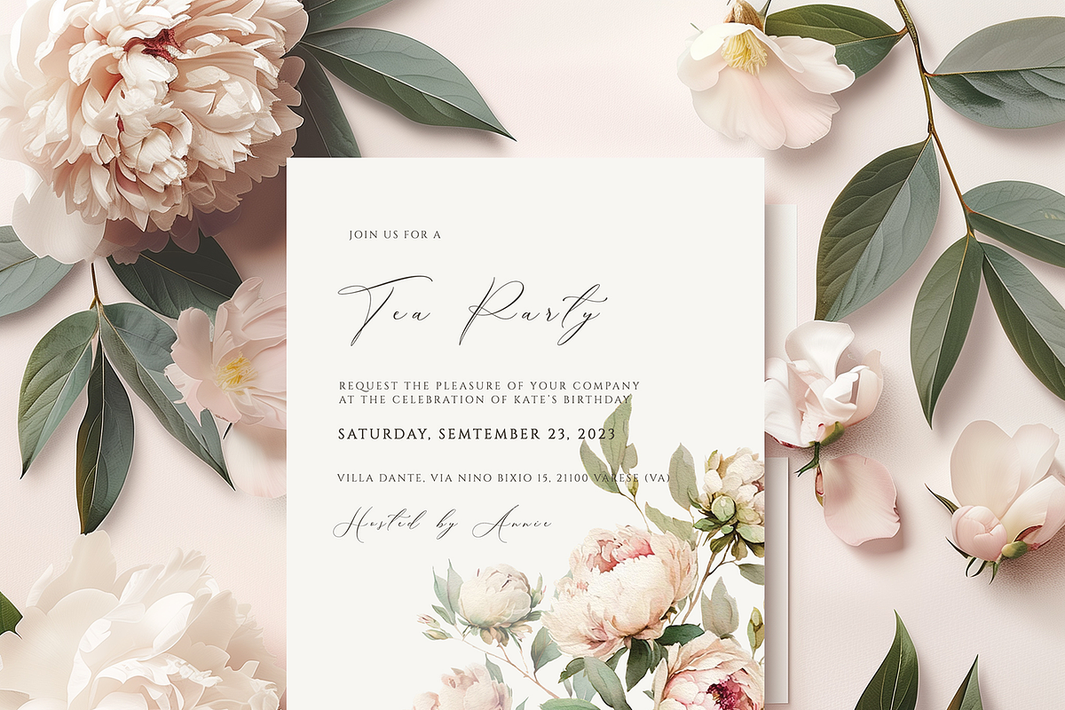 Gentle Peony Floral, a Decorative Illustration by heyiamalice (Photo 9 of 10)