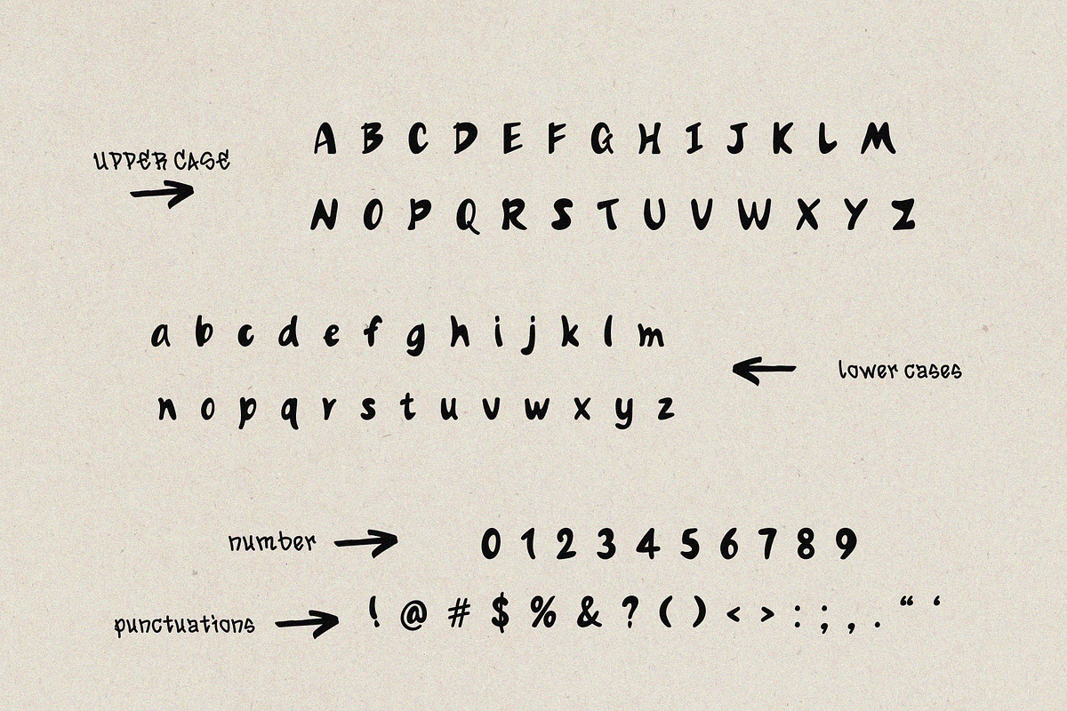 Rainy Handwritten Font, a Handwritten Font by Ruddean2109 (Photo 2 of 10)