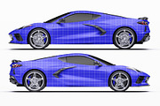 2020 Mid-Engine Supercar Coupe Set, an Advertising Mockup by Halal Graphic Studio (Thumbnail 9 of 12)