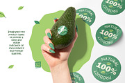 Organic natural bio products badges, an Object Graphic by vik.stock (Thumbnail 4 of 5)