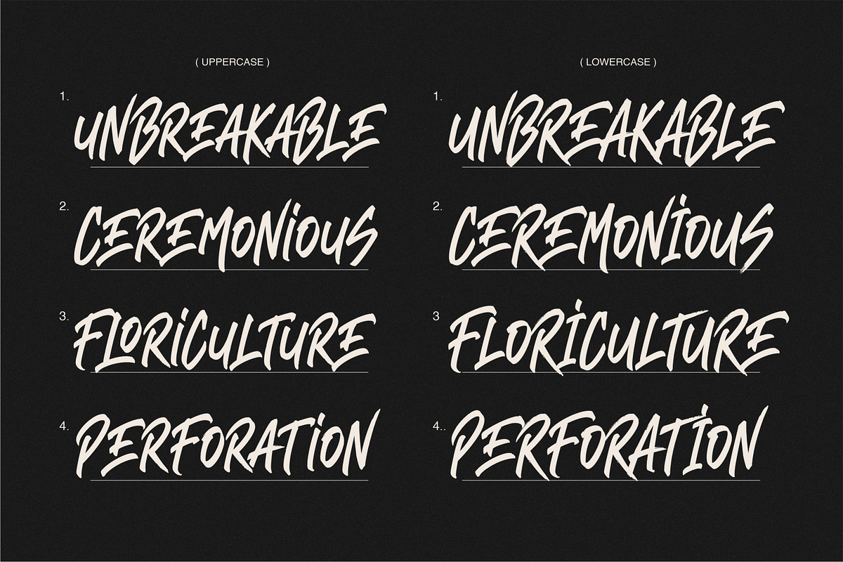Resonance - Hand brushed With Extras, a Handwritten Font by Swandtype (Photo 2 of 12)