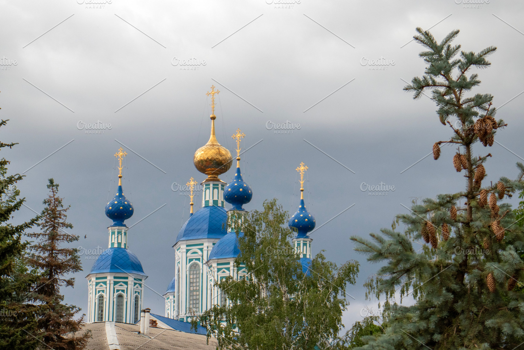Church of Our Lady of Kazan, Tambov, an Architecture Photo by Schreibikus