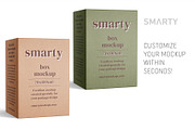 Box mockup 70x100x60, a Packaging Mockup by Smarty Mockups (Thumbnail 3 of 5)
