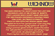 Rosted Almond font, a Font by weknow (Thumbnail 6 of 8)