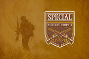Crown Street – Military Stencil, a Serif Font by Almarkhatype (Thumbnail 3 of 11)