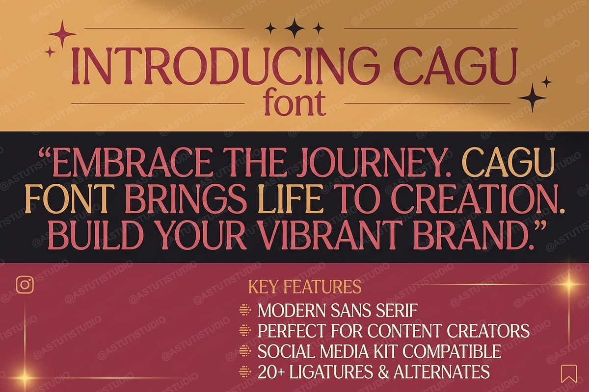 Cagu - Modern Luxury Serif Typeface, a Serif Font by Astuti Studio (Photo 15 of 25)