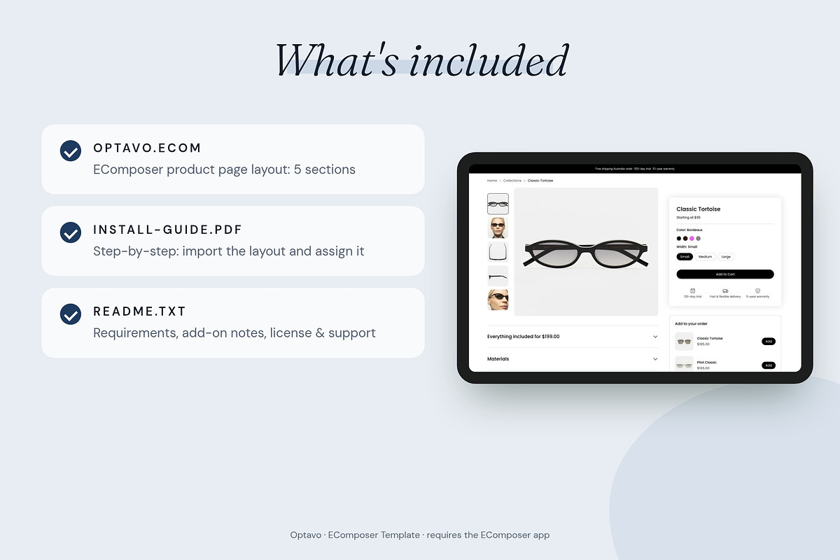 Optavo - Shopify EComposer Template, a Shopify Template by Boost Convert (Photo 3 of 11)